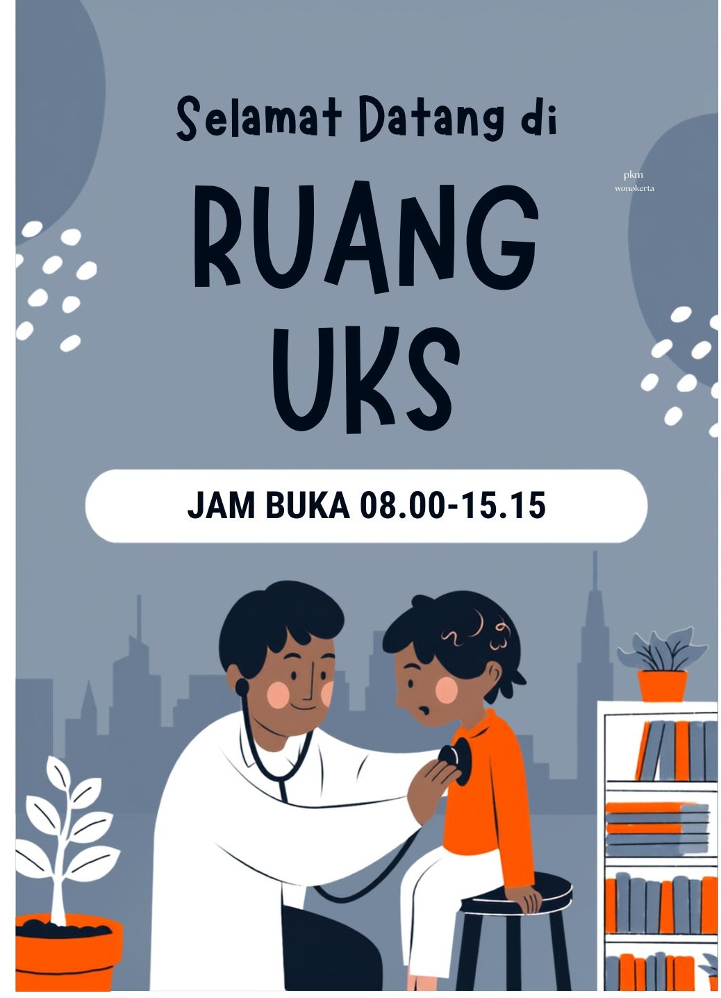 Pelayanan UKS SMP Negeri 1 Tirtoyudo